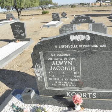 KOORTS Alwyn Jacobus 1918-1986