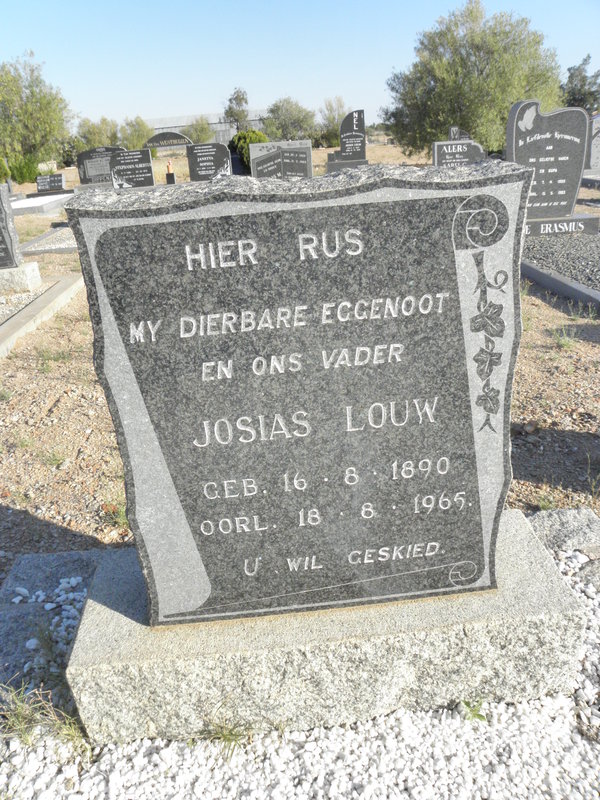 LOUW Josias 1890-1965
