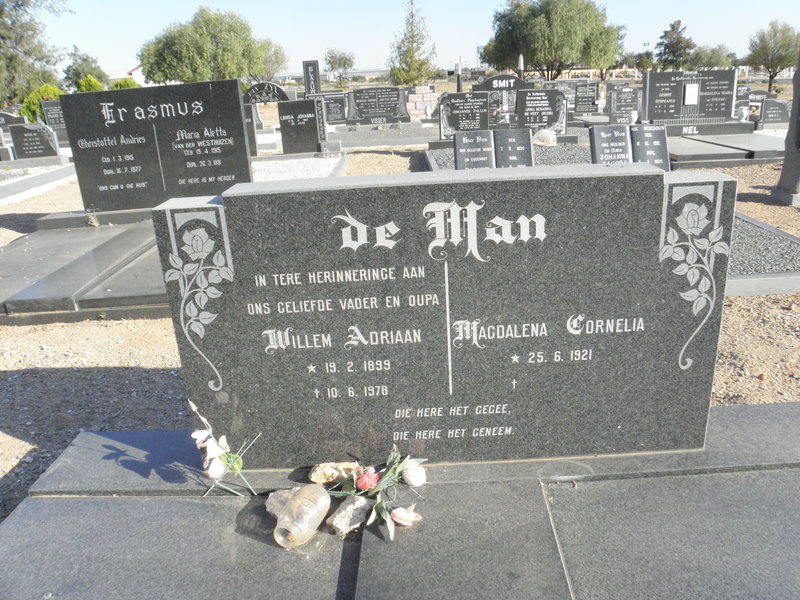 MAN Willem Adriaan, de 1899-1978 &amp; Magdalena Cornelia 1921-