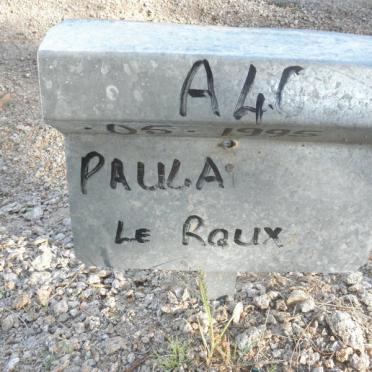 ROUX Paula, le -1995
