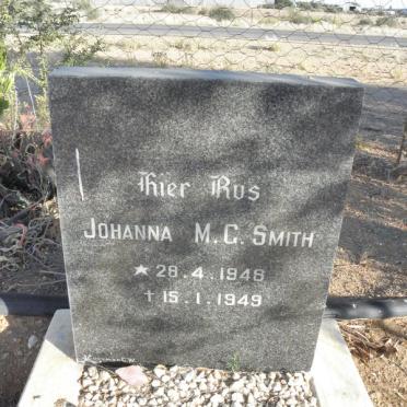 SMITH Johanna M.C. 1948-1949