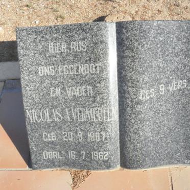 VERMEULEN Nicolas A. 1887-1962