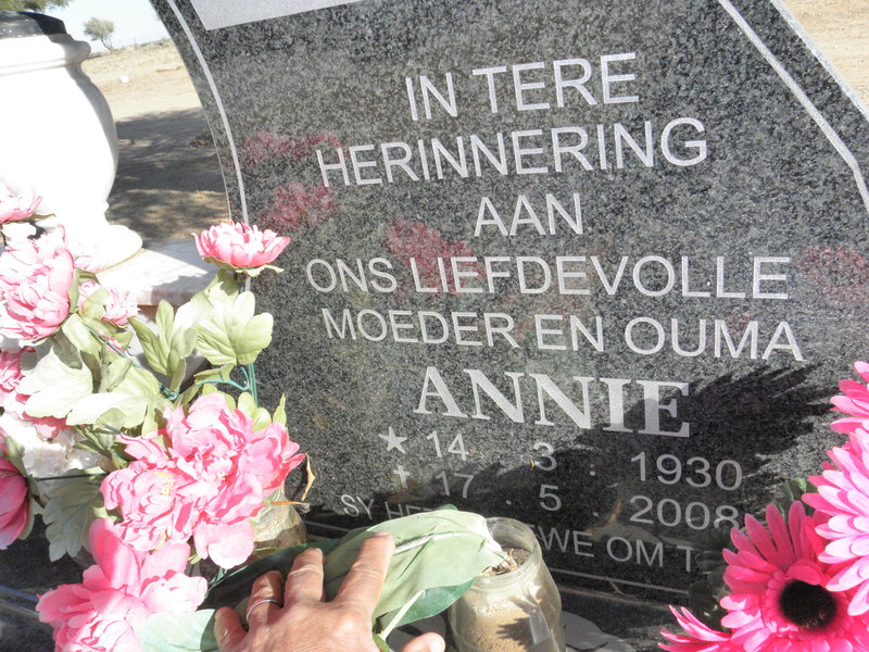 VISSER Gert 1925- &amp; Annie 1930-2008