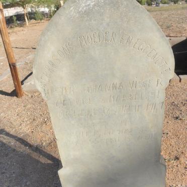 VISSER Hester Johanna 1891-1947