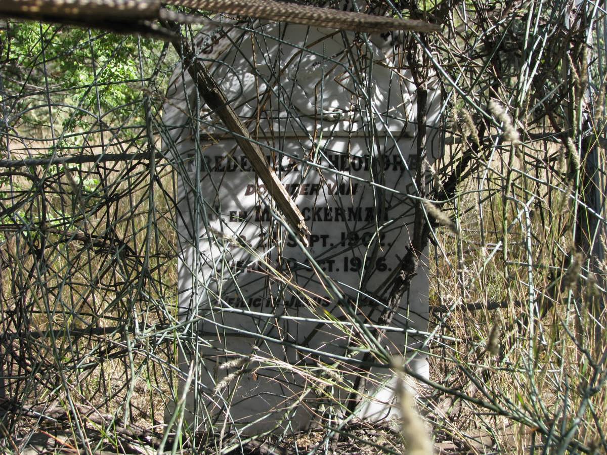 ACKERMAN Frederika Theodora 1902-1906