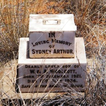 WOOLCOTT Sydney Arthur 1921-1924