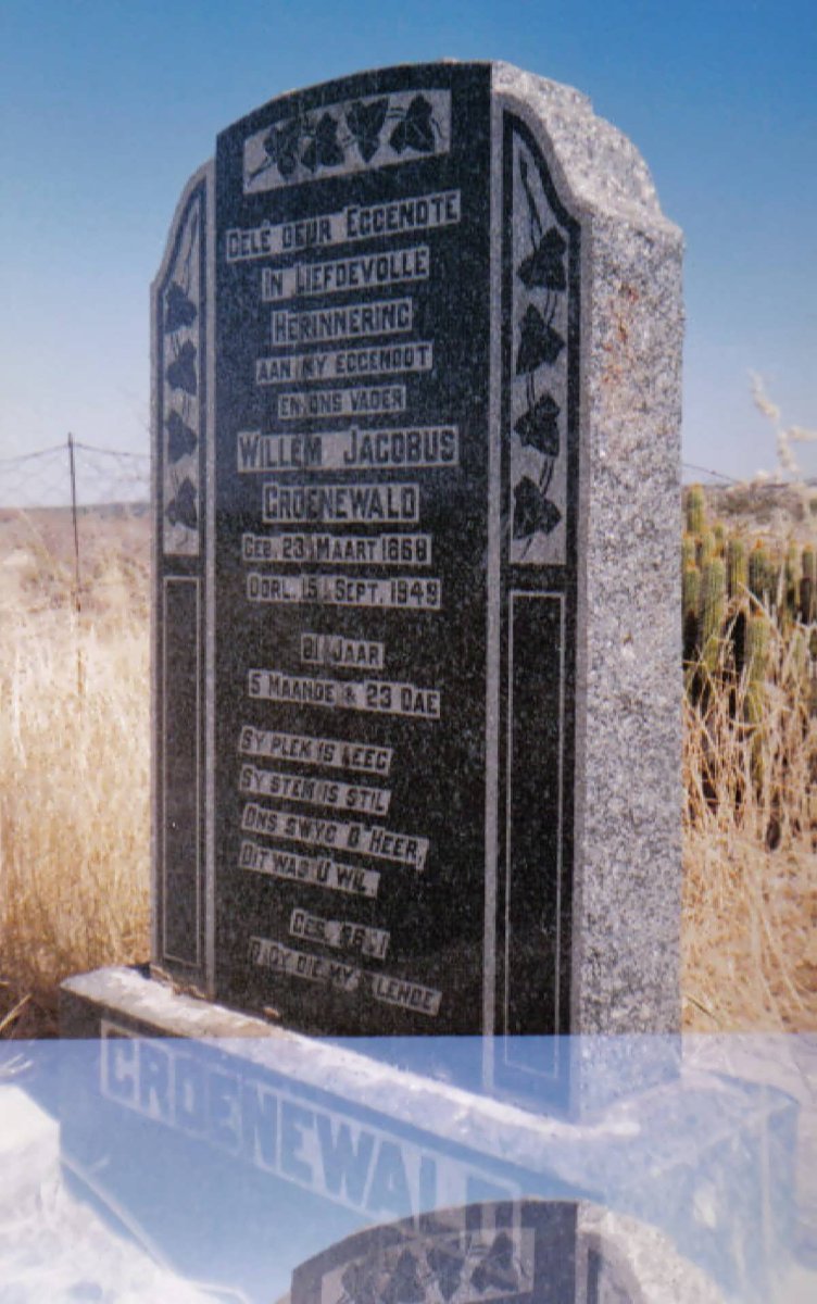 GROENEWALD Willem Jacobus 1868-1949