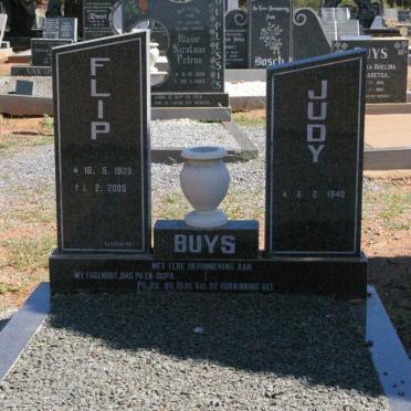 BUYS Flip 1939-2005 &amp; Judy 1940-