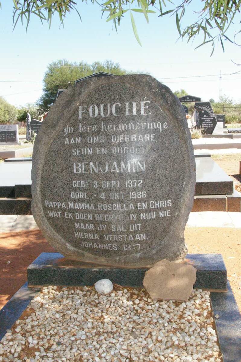 FOUCHÉ Benjamin 1972-1986