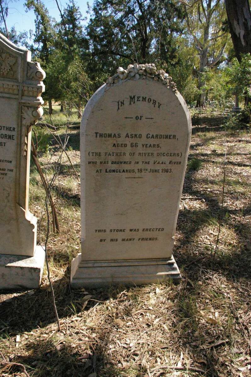 GARDINER Thomas Asko -1903