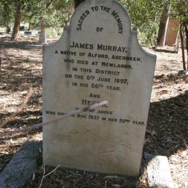 MURRAY James -1897 &amp; Helen -1937