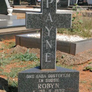 PAYNE Robyn 1992-1992