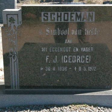 SCHOEMAN F.J. 1898-1972