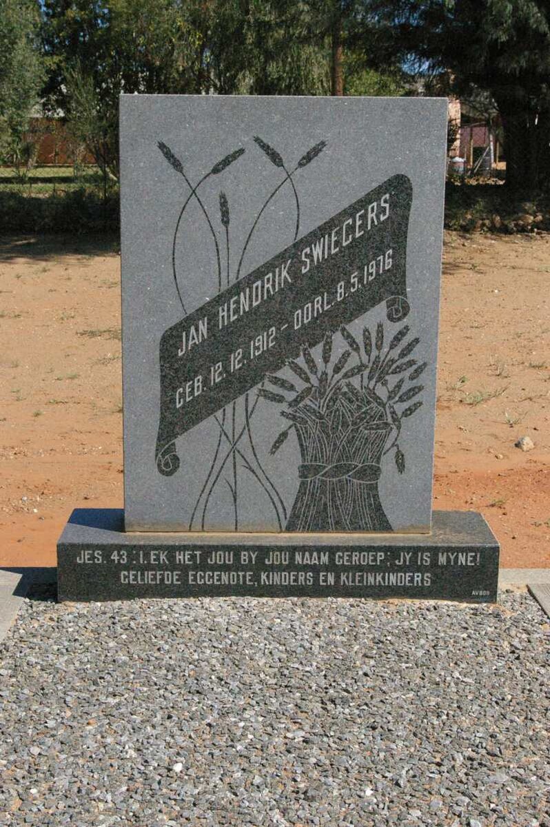 SWIEGERS Jan Hendrik 1912-1976