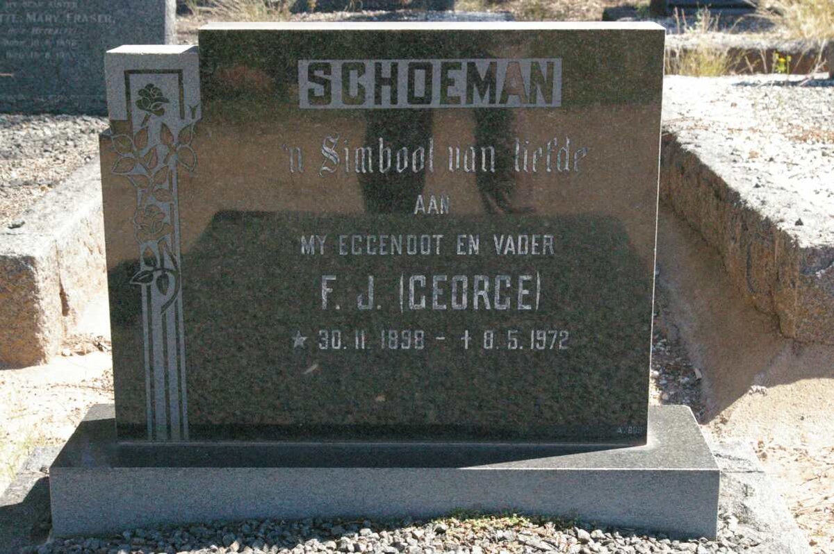 SCHOEMAN F.J. 1898-1972