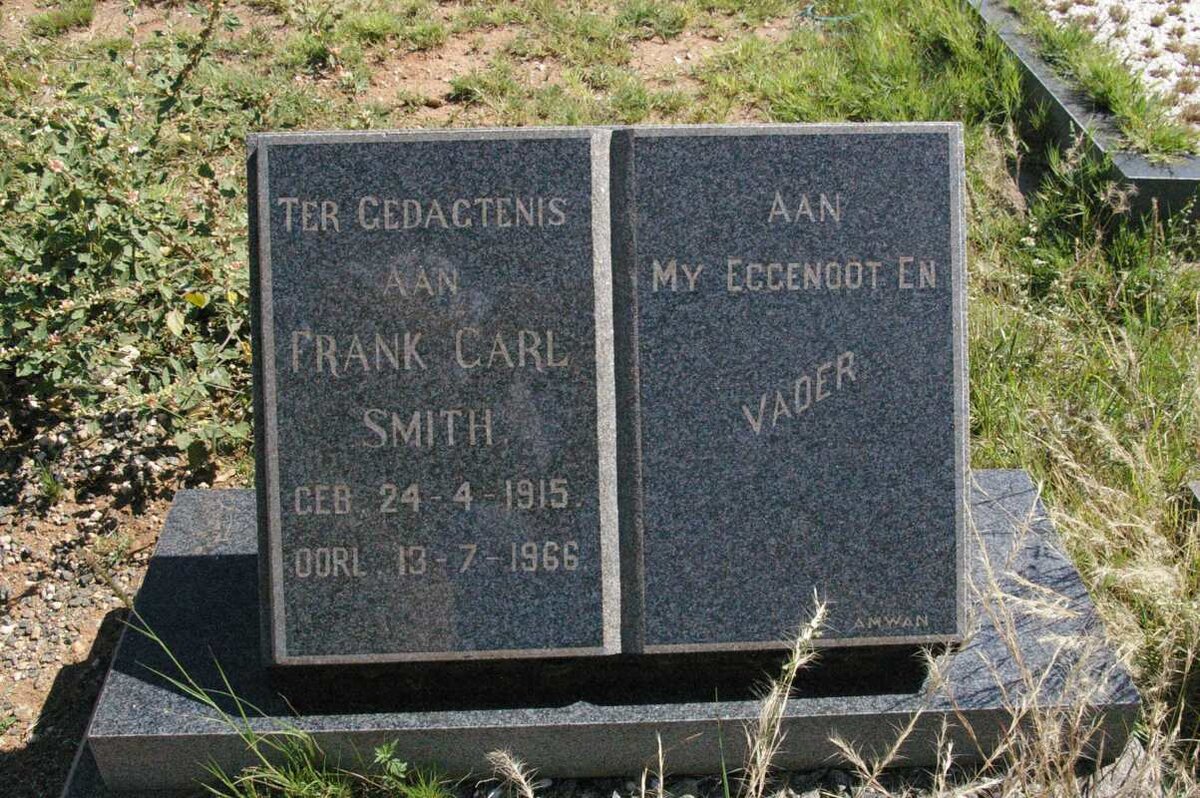 SMITH Frank Carl 1915-1966