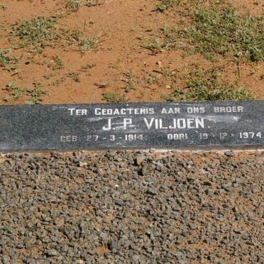 VILJOEN J.P. 1914-1974