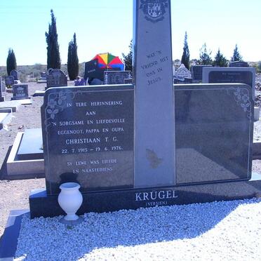 KRÜGEL Christiaan T.G. 1915-1976