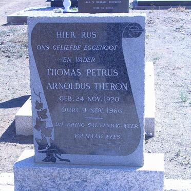 THERON Thomas Petrus Arnoldus 1920-1966