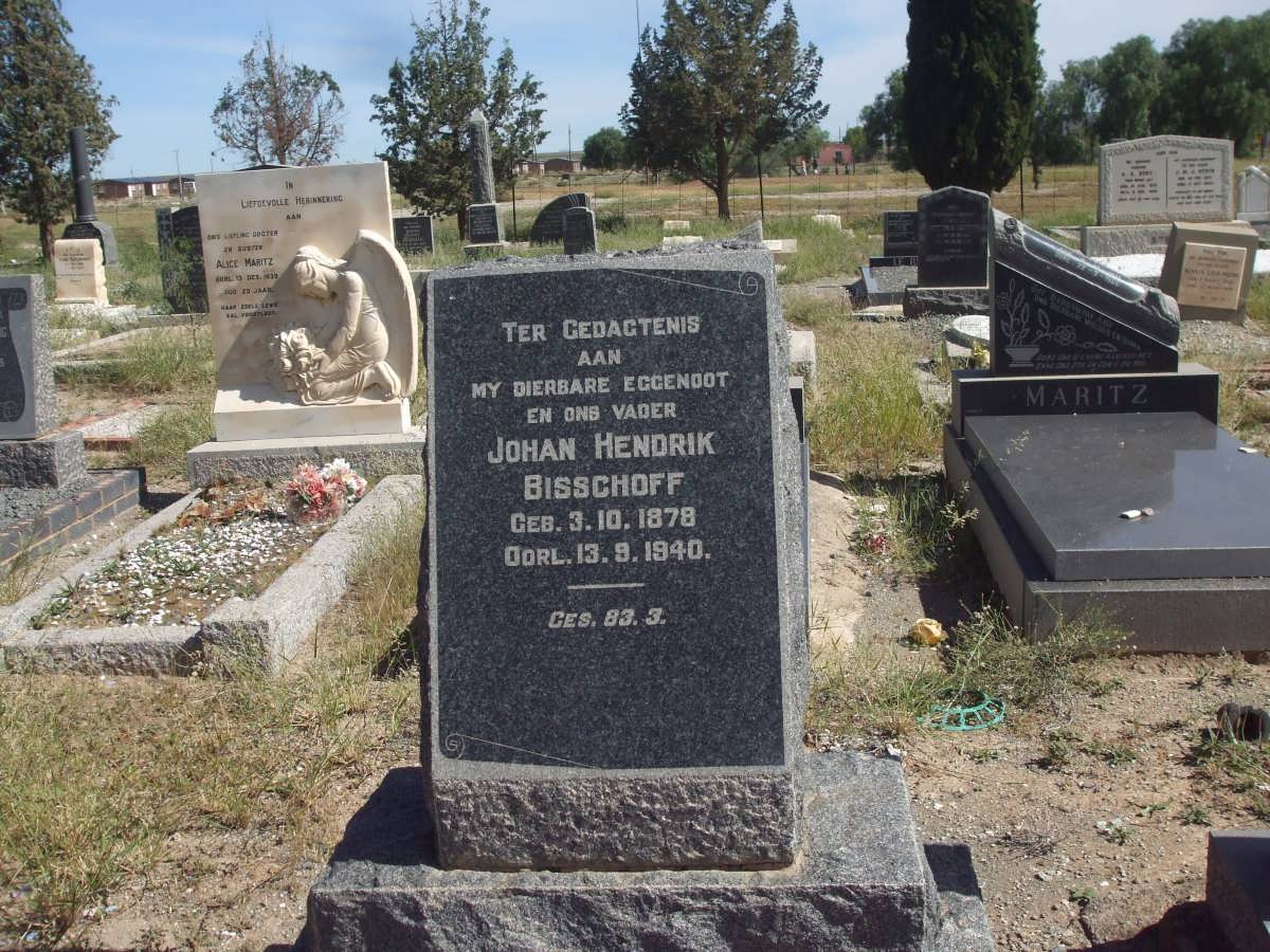 BISSCHOFF Johan Hendrik 1878-1940