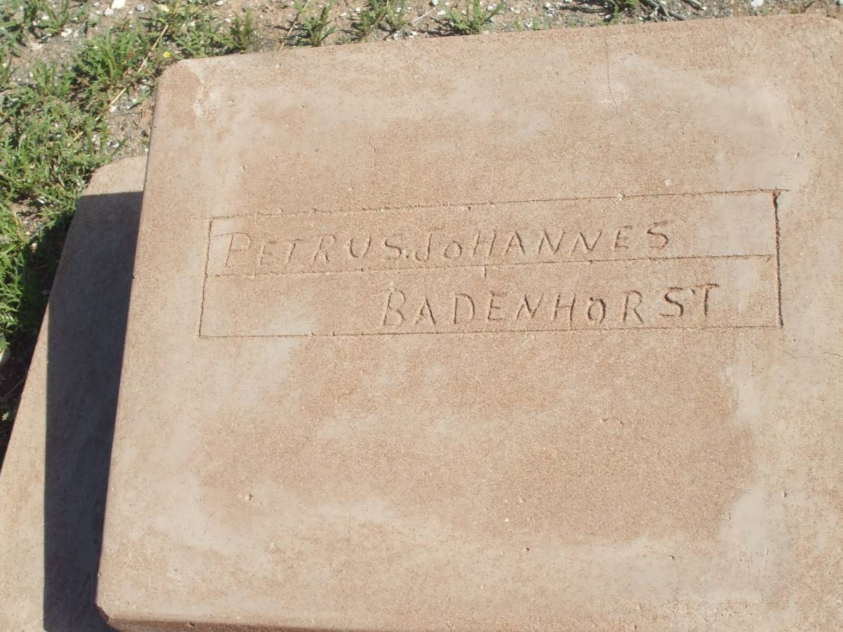 BADENHORST Petrus Johannes