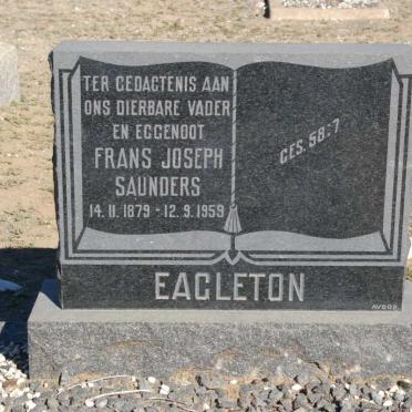 EAGLETON Frans Joseph Saunders 1879-1959