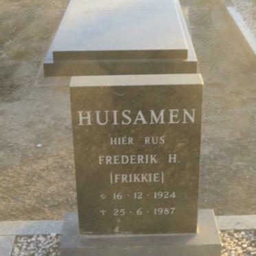 HUISAMEN Frederik H. 1924-1987
