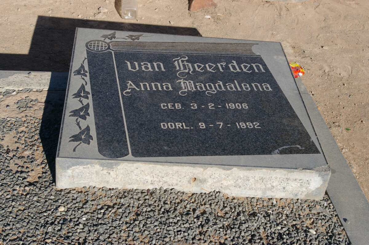 HEERDEN Anna Magdalena, van 1906-1992