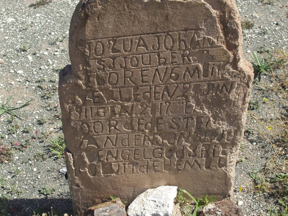 JOUBERT Jozua Johan? S.J. -1911