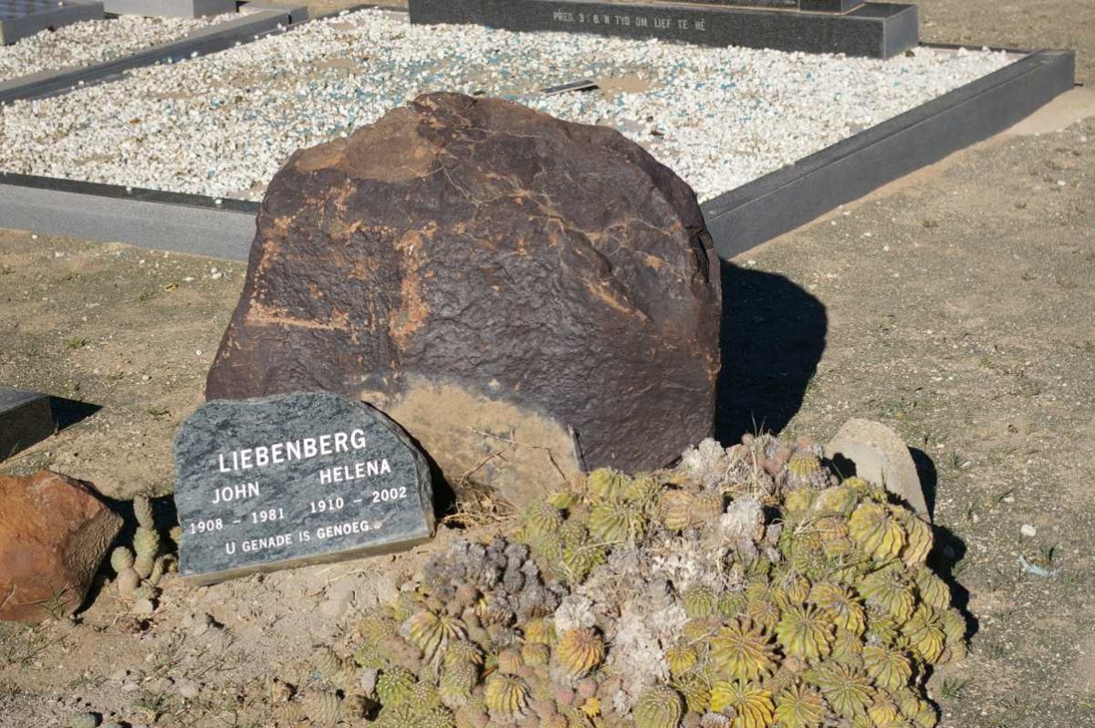 LIEBENBERG John 1908-1981 &amp; Helena 1910-2002