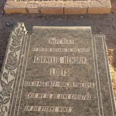 LOOTS Cornelis Hendrik 1877-1945