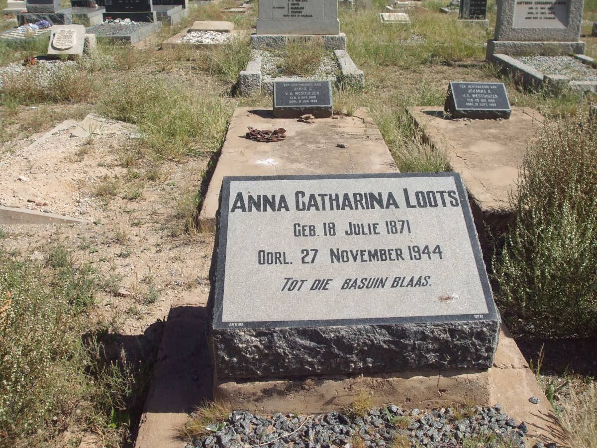 LOOTS Anna Catharina 1871-1944