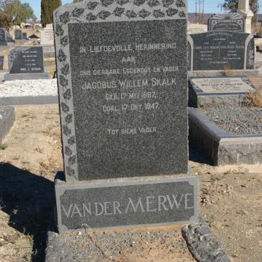 MERWE Jacobus Willem Skalk 1887-1947