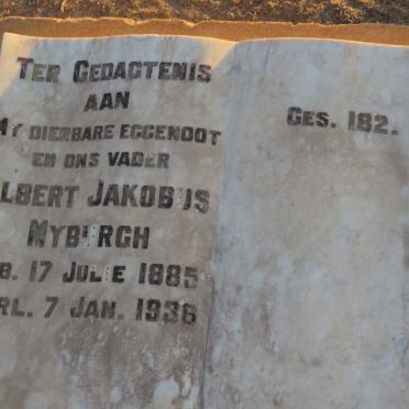 MYBURGH Albert Jakobus 1885-1936