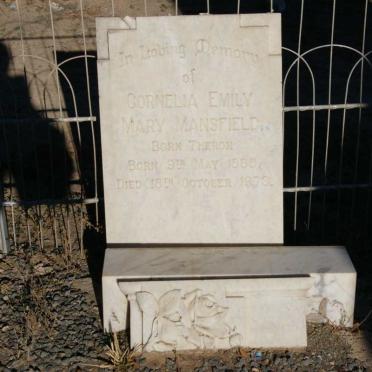MANSFIELD Cornelia Emily Mary nee THERON 1888-1973