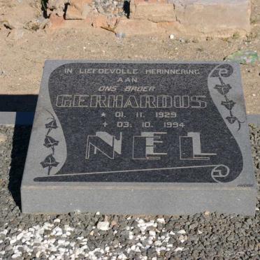 NEL Gerhardus 1929-1994