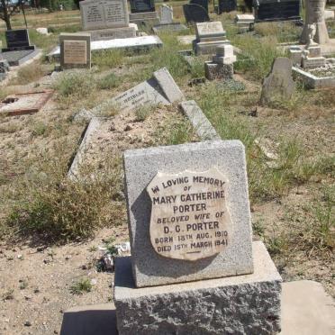 PORTER Mary Catherine 1910-1941