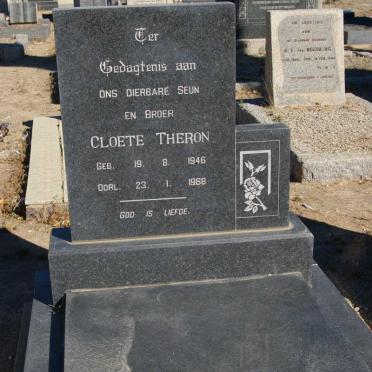 THERON Cloete 1946-1968