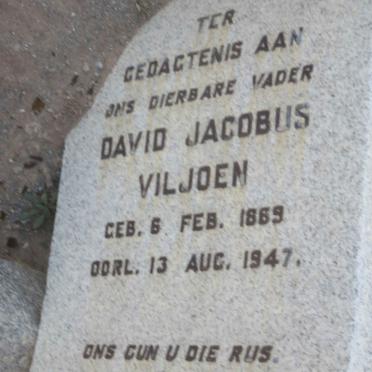 VILJOEN David Jacobus 1869-1947