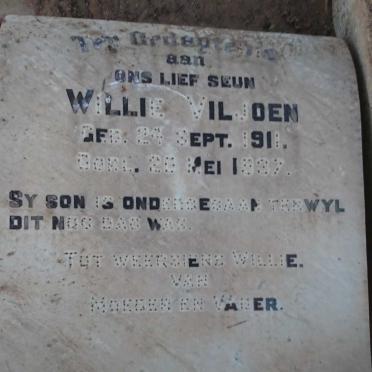 VILJOEN Willie 1911-1937