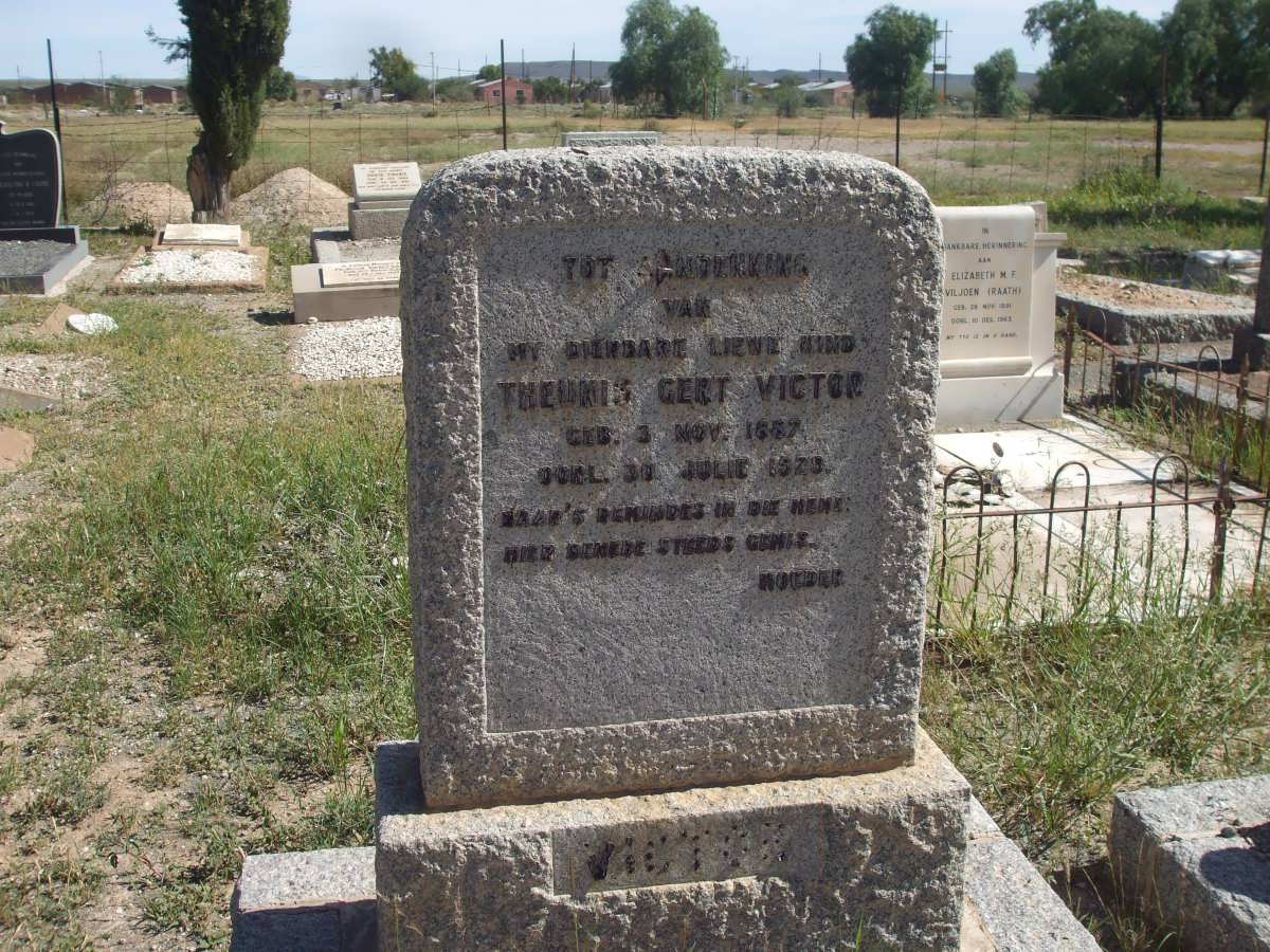 VICTOR Theunis Gert 1887-1923