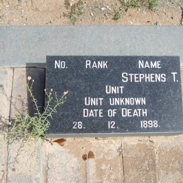 STEPHENS T. -1898