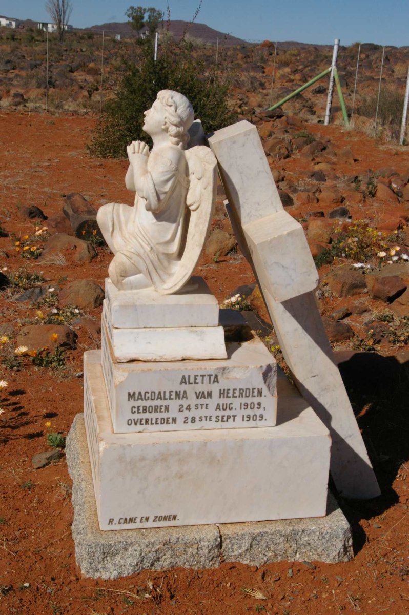 HEERDEN Aletta Magdalena, van 1909-1909