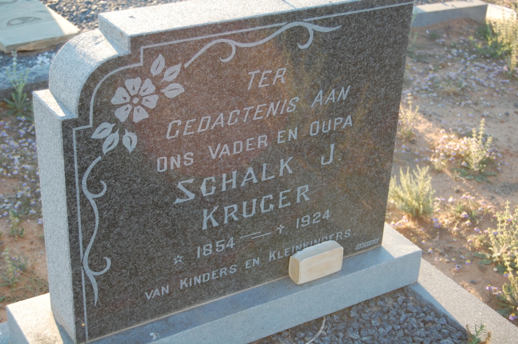 KRUGER Schalk J. 1854-1924