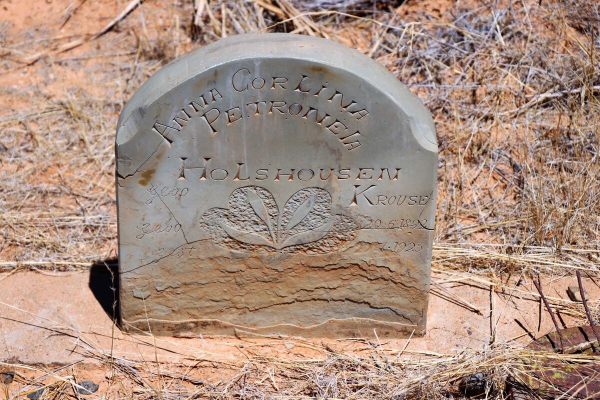 HOLSHOUSEN Anna Corlina Petronella nee KROUSE 1892-1923