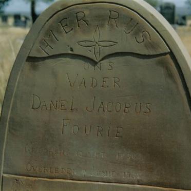 FOURIE Daniel Jacobus 1856-1938