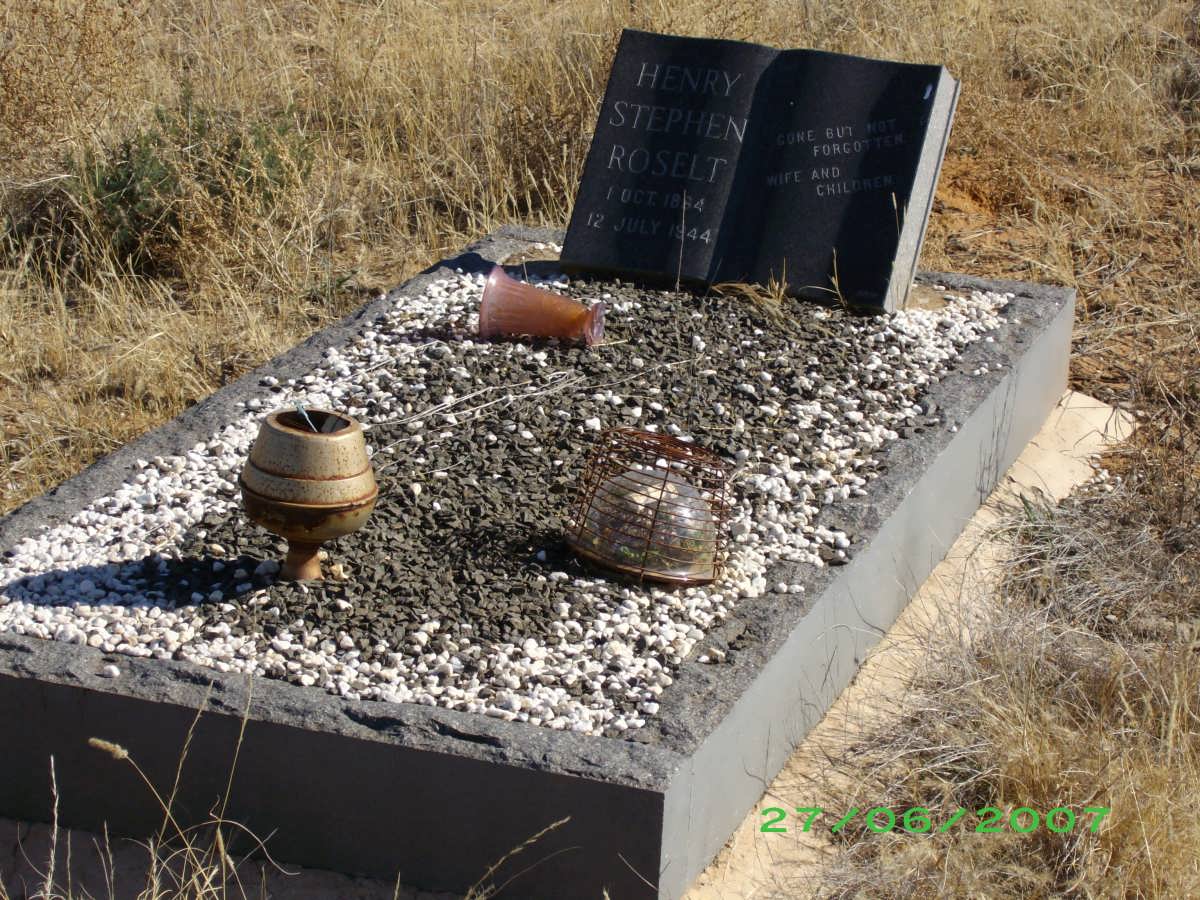 ROSELT Henry Stephen 1894-1944