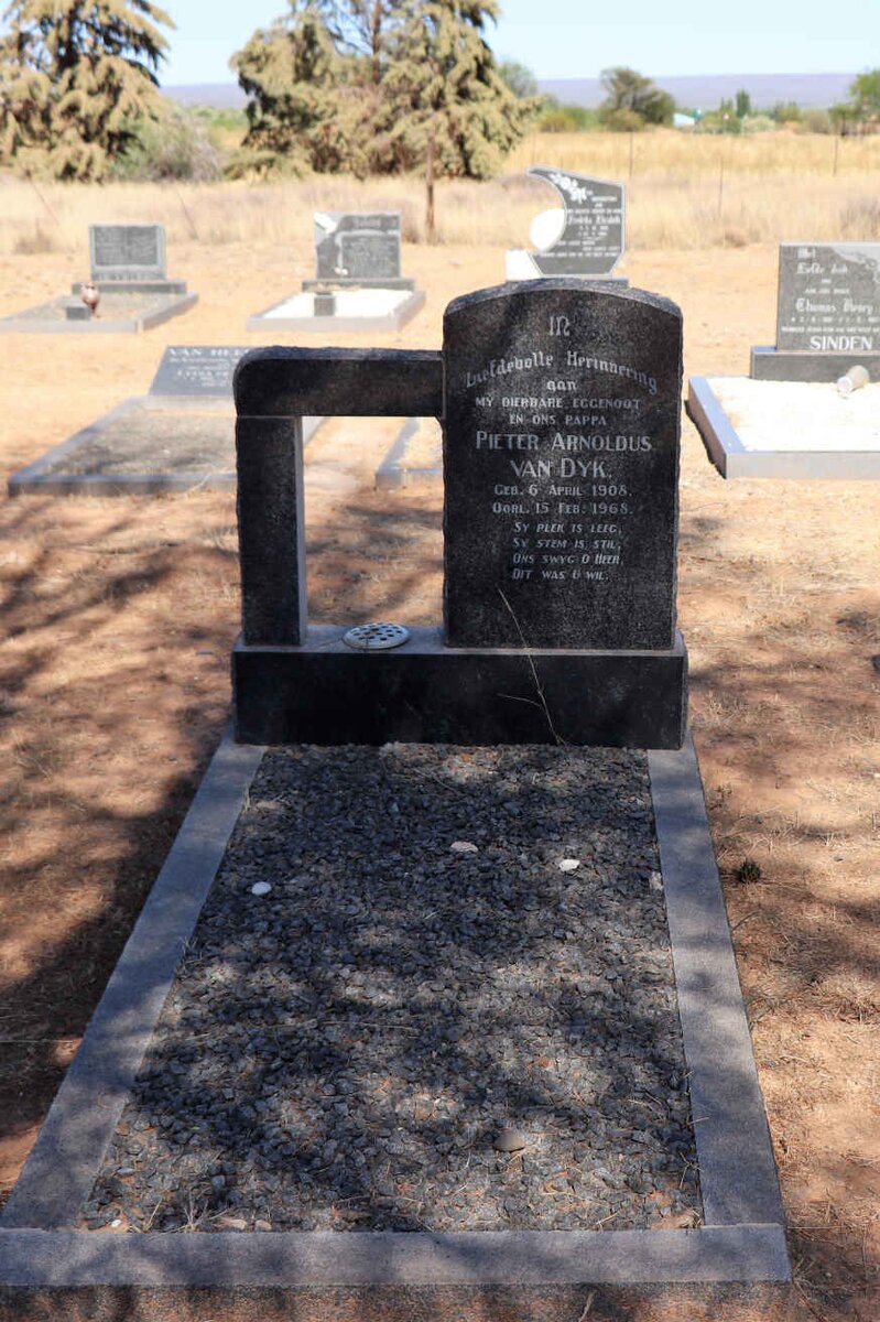 DYK Pieter Arnoldus, van 1908-1968