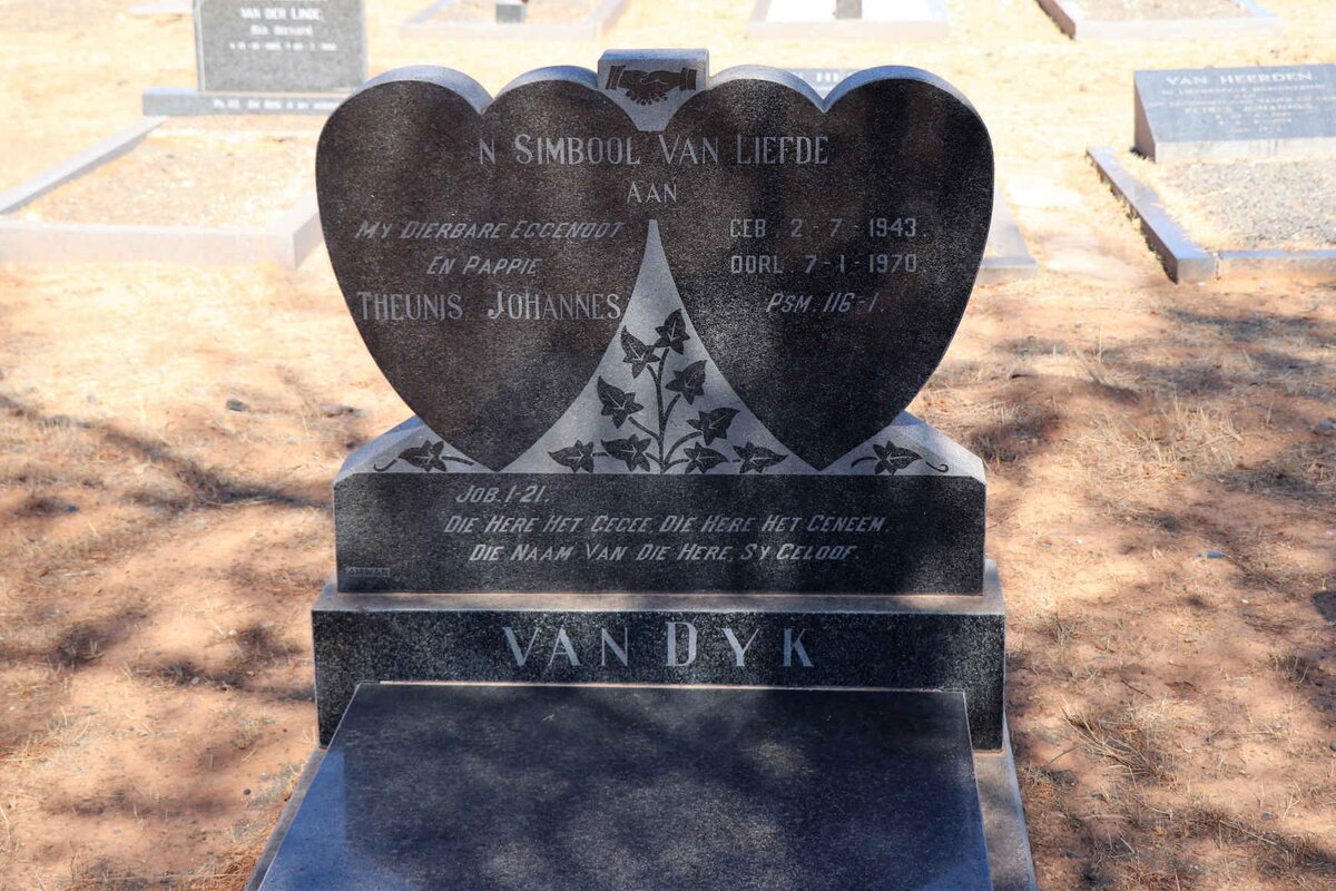 DYK Theunis Johannes, van 1943-1970