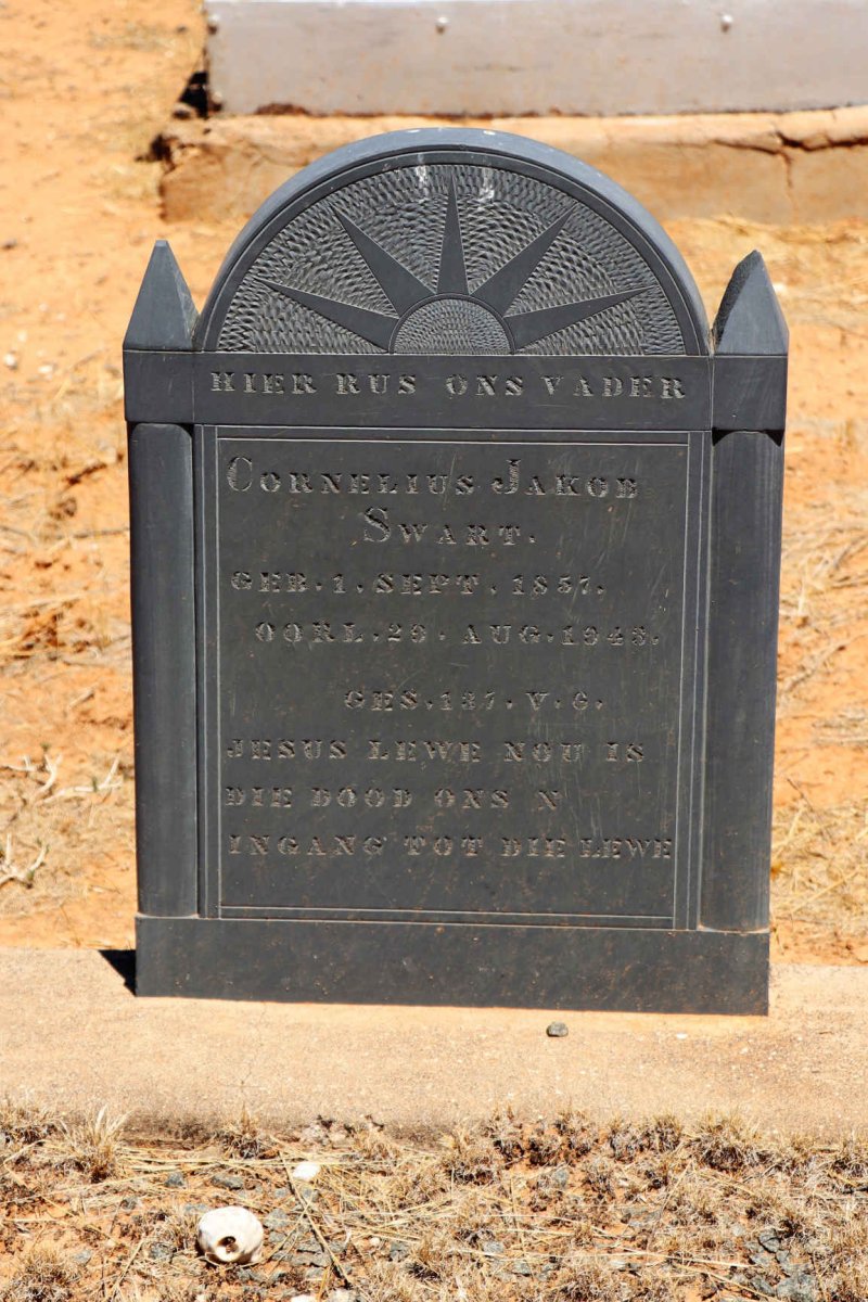 SWART Cornelius Jakob 1857-1943
